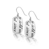 Vodka Absolut Script Earrings