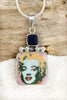 Vintage China Faces of Marilyn Andy Warhol Pendant