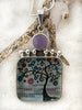 Deco Glass Collection Tree Whimsy Pendant