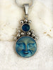 Deco Glass Collection Blue Moon Small  Pendant