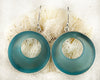 Coastal Glass Collection Blue Ocean  Earrings