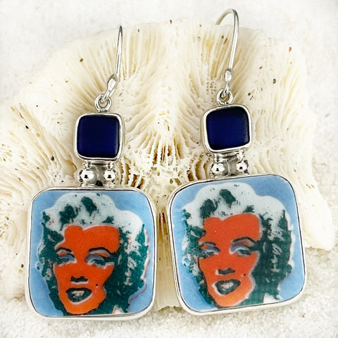Vintage China Faces of Marilyn Monroe Signature Pendant